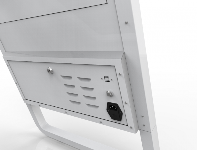 কাস্টার সহ TFT LCD ইন্টারেক্টিভ কিউ ম্যানেজমেন্ট কিয়স্ক 3