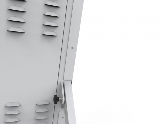 কাস্টার সহ TFT LCD ইন্টারেক্টিভ কিউ ম্যানেজমেন্ট কিয়স্ক 4