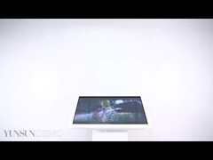 22 ইঞ্চি বড় টাচ স্ক্রিন কিওস্ক অল ইন ওয়ান ইনফ্রারেড ডিজিটাল সিগনেজ ক্যাপাসিটিভ 60hz