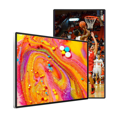 গুণ  4mm Tempered Glass Indoor Digital Advertising Screens RAM 2G ROM 8G কারখানা